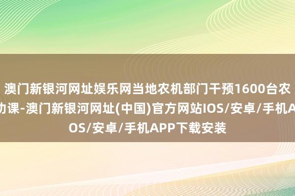 澳门新银河网址娱乐网当地农机部门干预1600台农业机械进行功课-澳门新银河网址(中国)官方网站IOS/安卓/手机APP下载安装