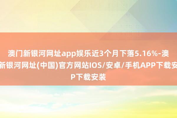 澳门新银河网址app娱乐近3个月下落5.16%-澳门新银河网址(中国)官方网站IOS/安卓/手机APP下载安装