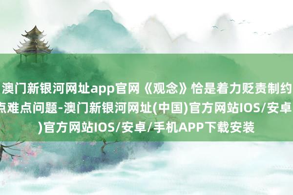 澳门新银河网址app官网《观念》恰是着力贬责制约数字金融发展的堵点难点问题-澳门新银河网址(中国)官方网站IOS/安卓/手机APP下载安装