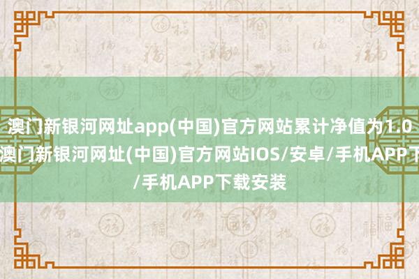 澳门新银河网址app(中国)官方网站累计净值为1.0693元-澳门新银河网址(中国)官方网站IOS/安卓/手机APP下载安装