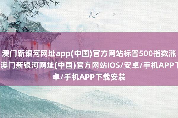 澳门新银河网址app(中国)官方网站标普500指数涨0.02%-澳门新银河网址(中国)官方网站IOS/安卓/手机APP下载安装